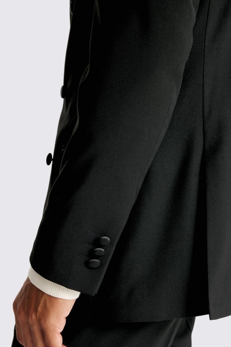 Relaxed Fit Black Dress Suit