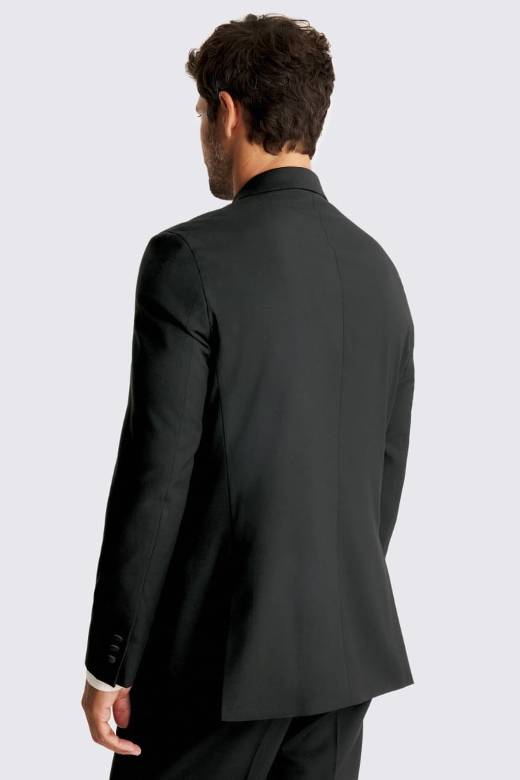 Relaxed Fit Black Dress Suit