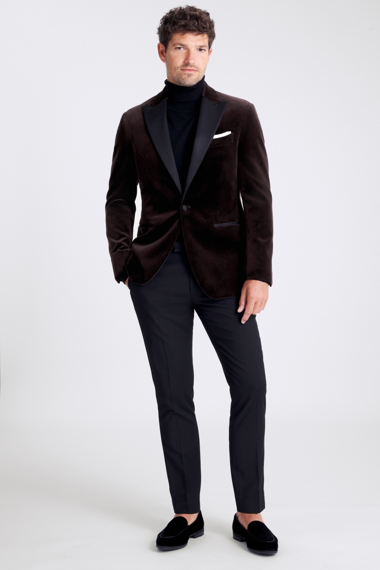 Tailored Fit Grape Jacket