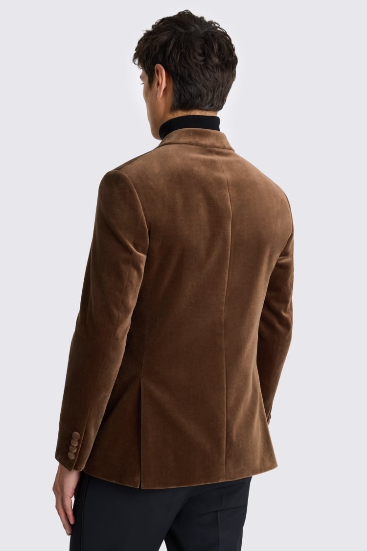 Tailored Fit Burnt Orange Jacket