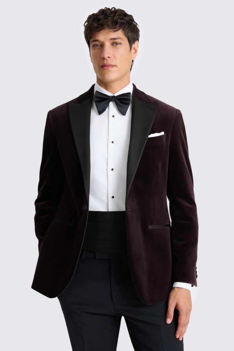 Regular Fit Grape Jacket