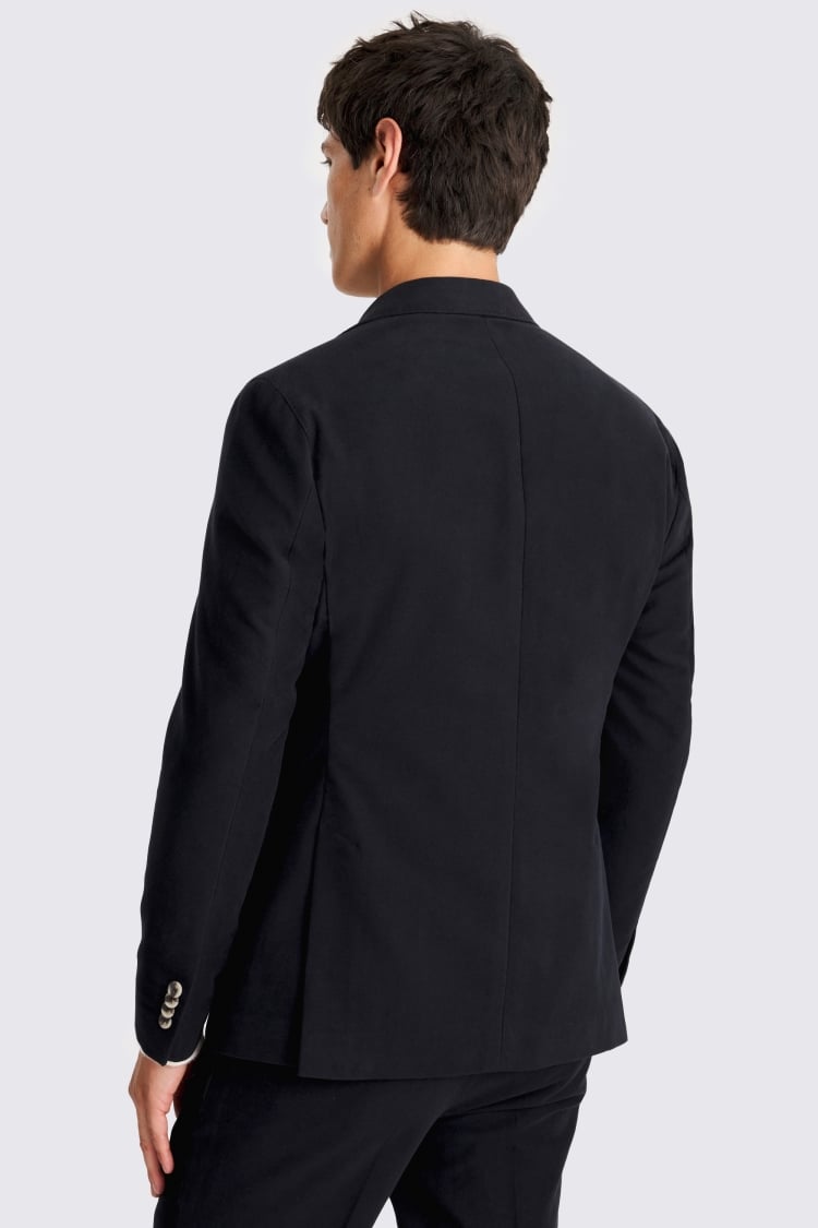 Navy Moleskin Jacket