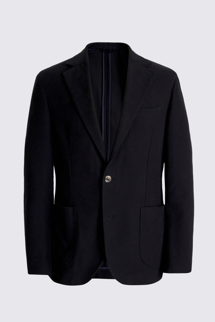 Navy Moleskin Jacket