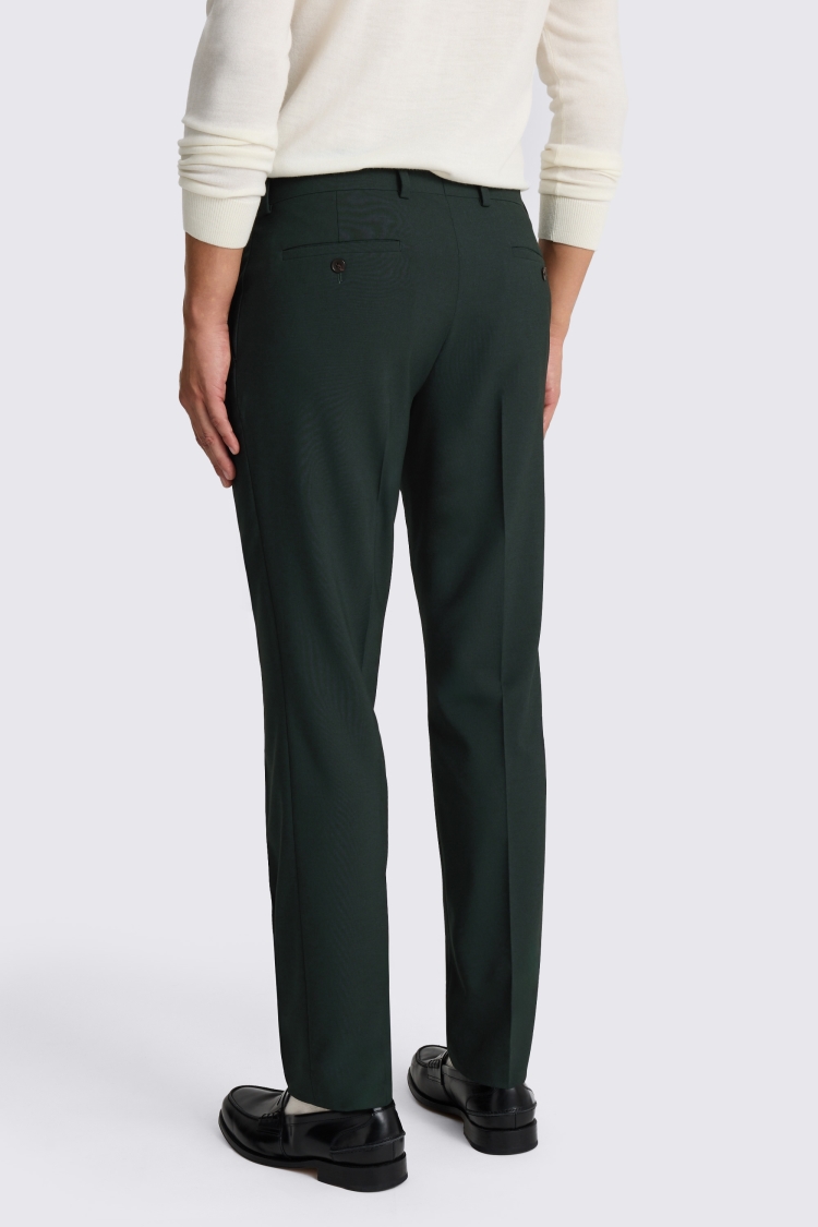 Slim Fit Dark Green Pants