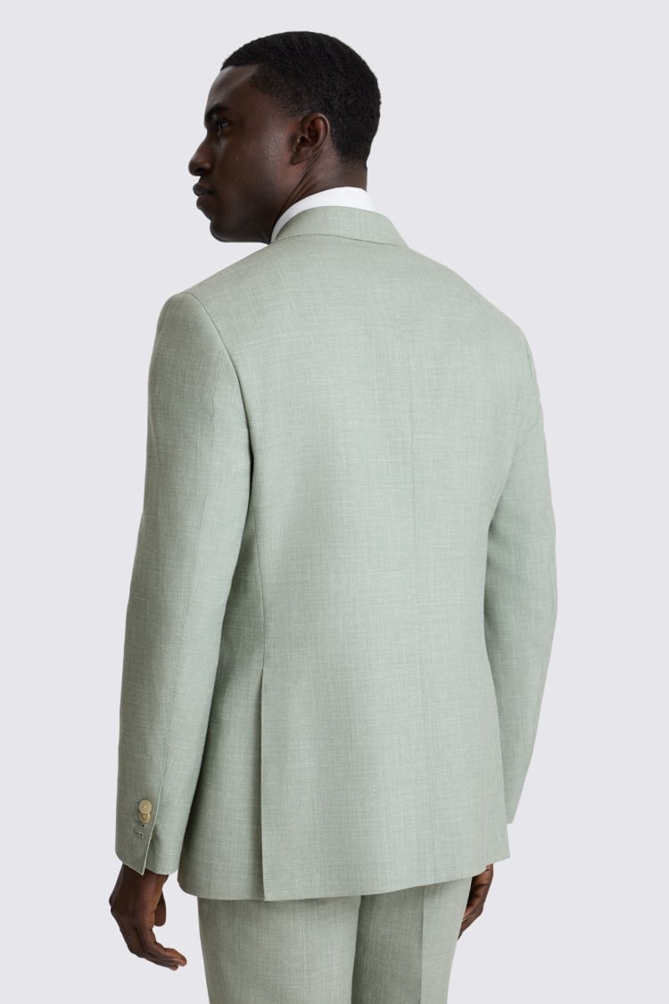 Italian Tailored Fit Aqua Suit