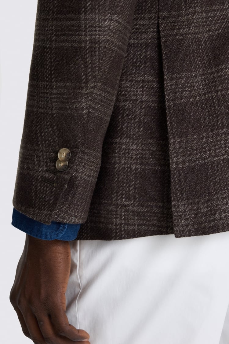 Italian Brown Check Jacket