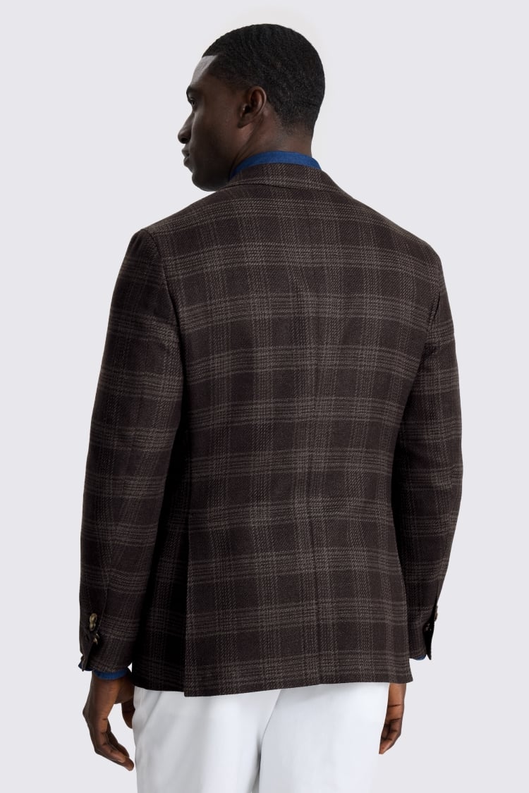 Italian Brown Check Jacket