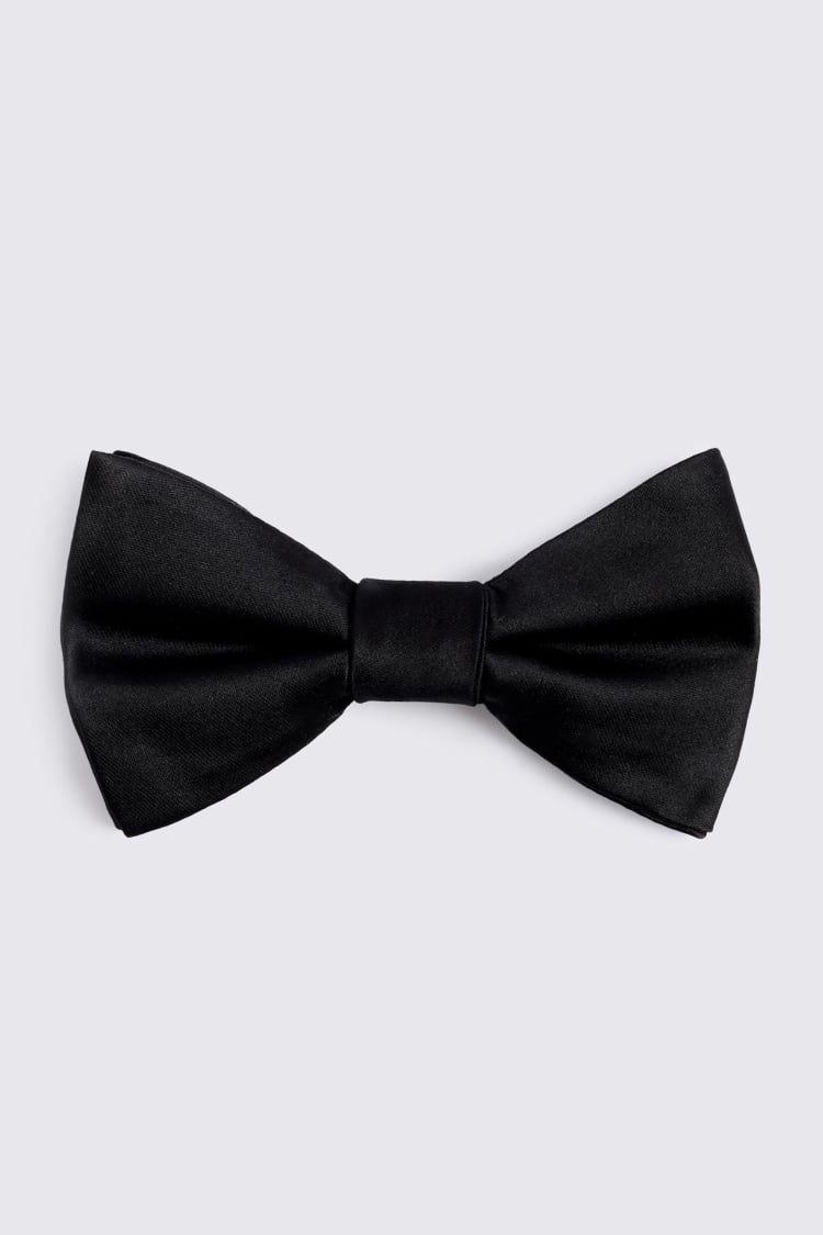 Black Ready Tie Bow Tie