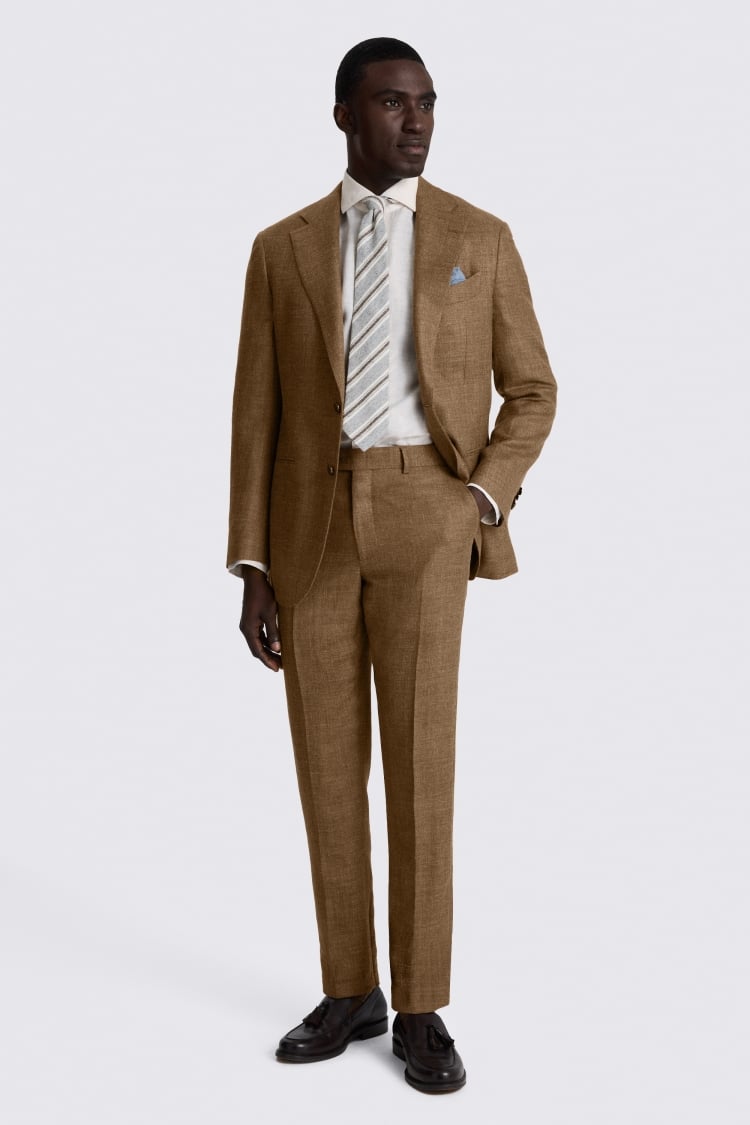 Italian Tailored Fit Copper Suit