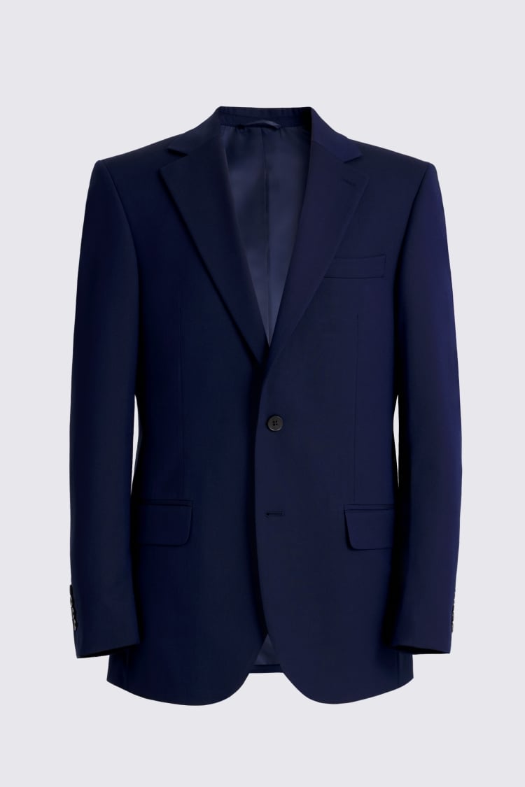 Tailored Fit Blue Jacket