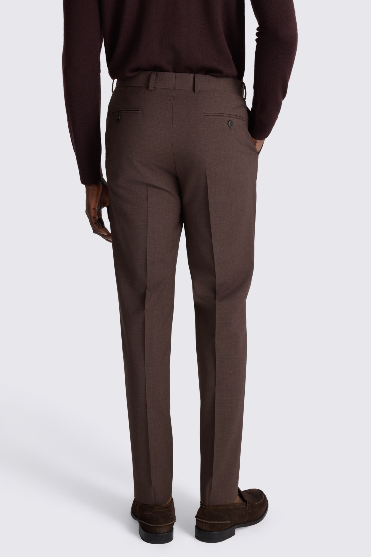 Performance Tailored Fit Dark Plum Trouser
