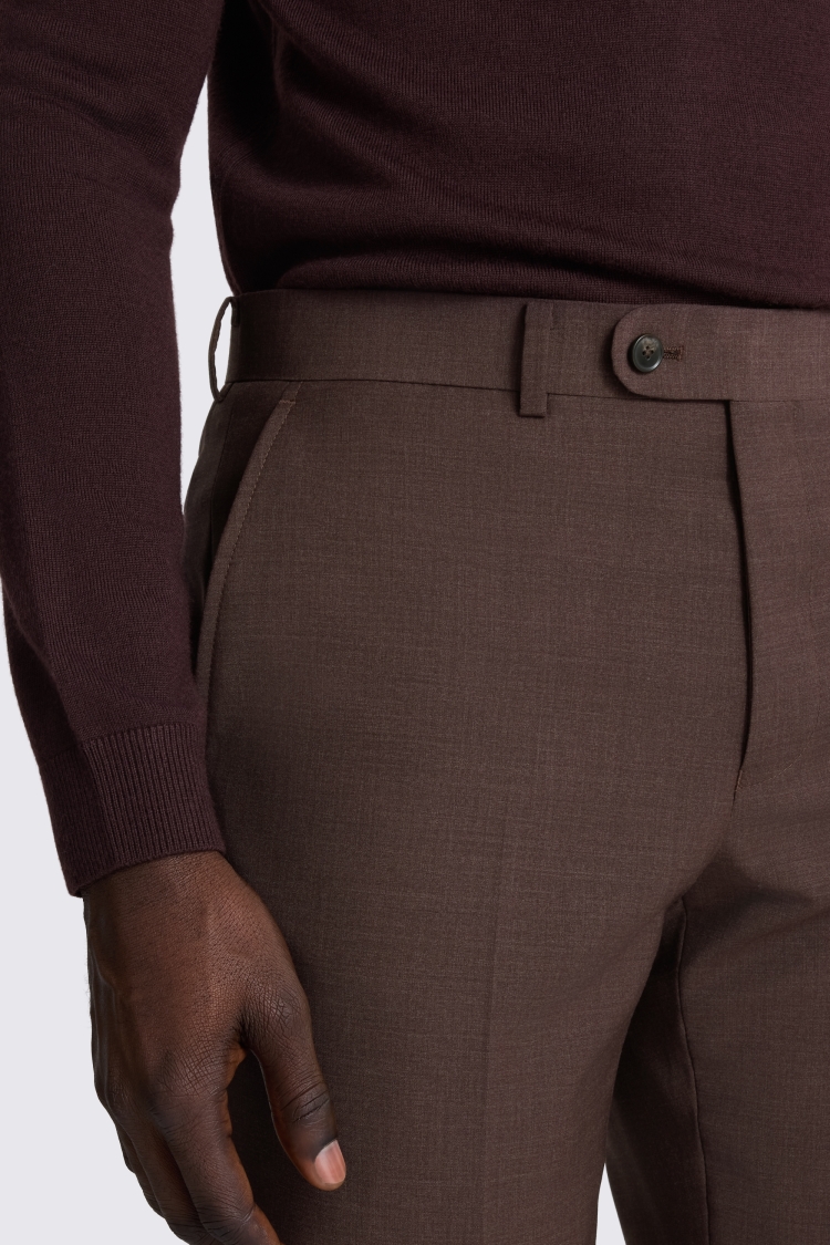 Performance Tailored Fit Dark Plum Trouser