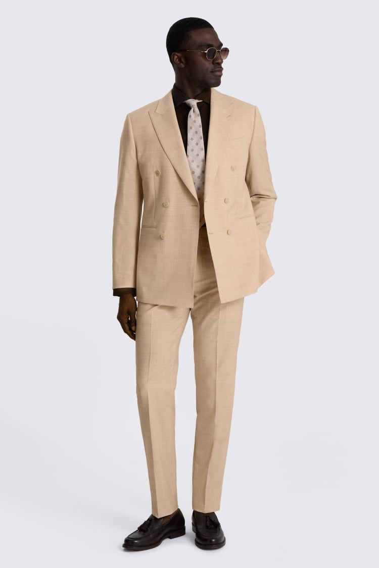 Tailored Fit Neutral Marl Performance Suit