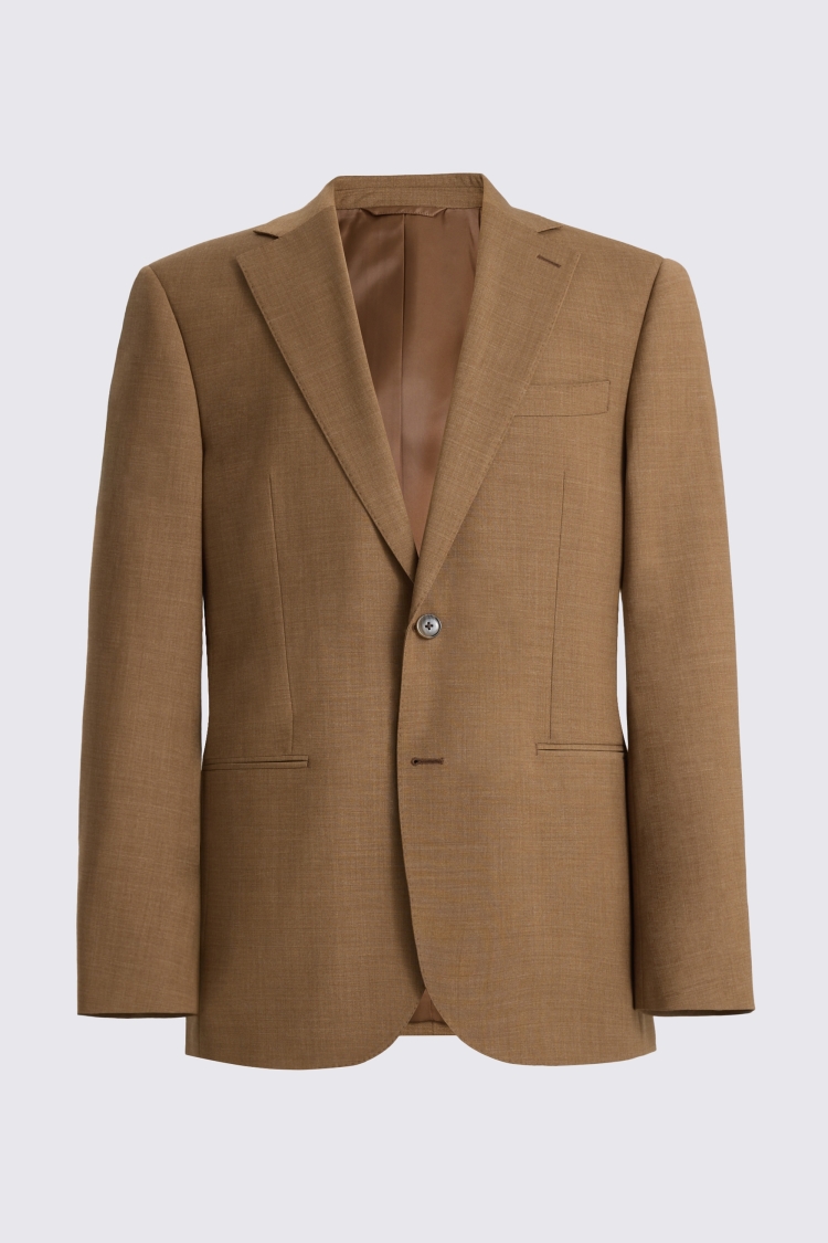 Tailored Fit Chestnut Performance Jacket