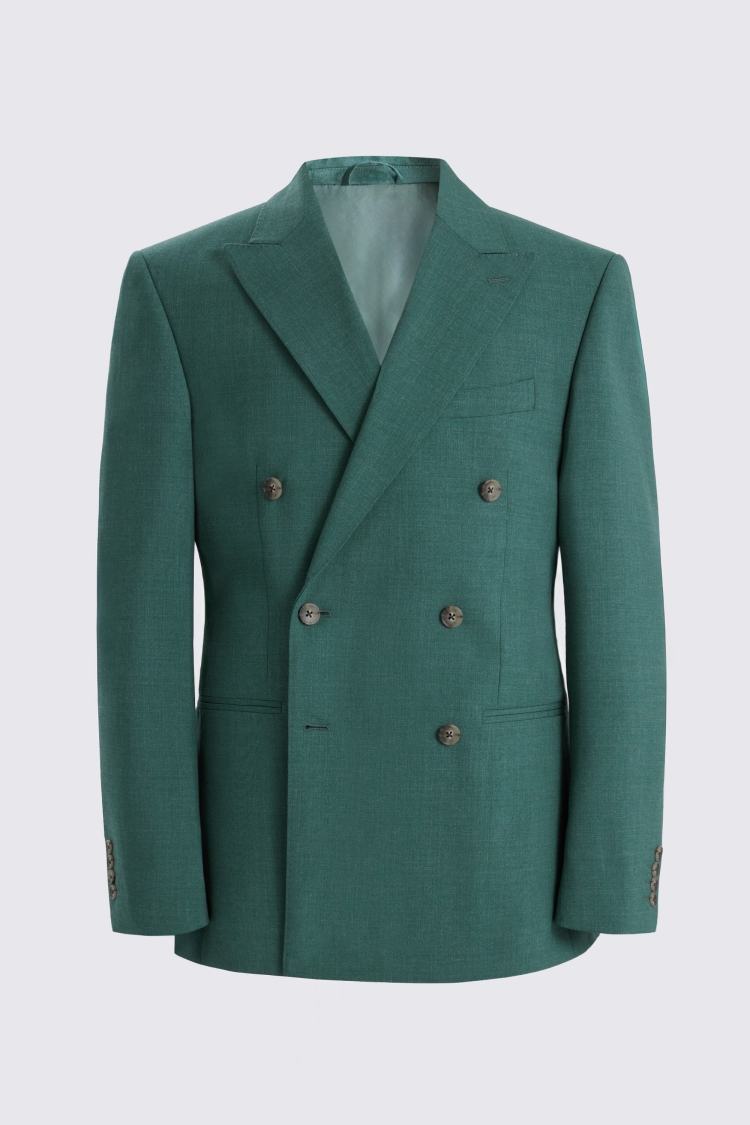Slim Fit Green Marl Jacket 