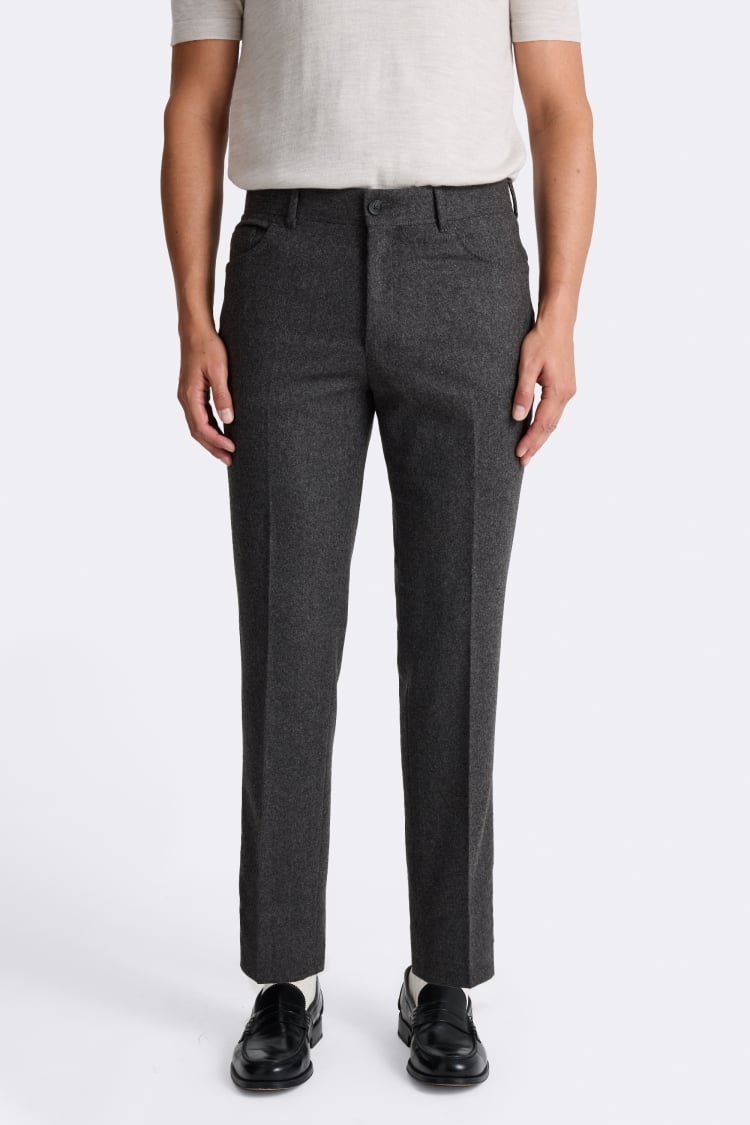 Charcoal 5 Pocket Trousers