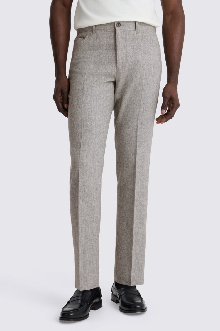 Light Grey 5 Pocket Trousers