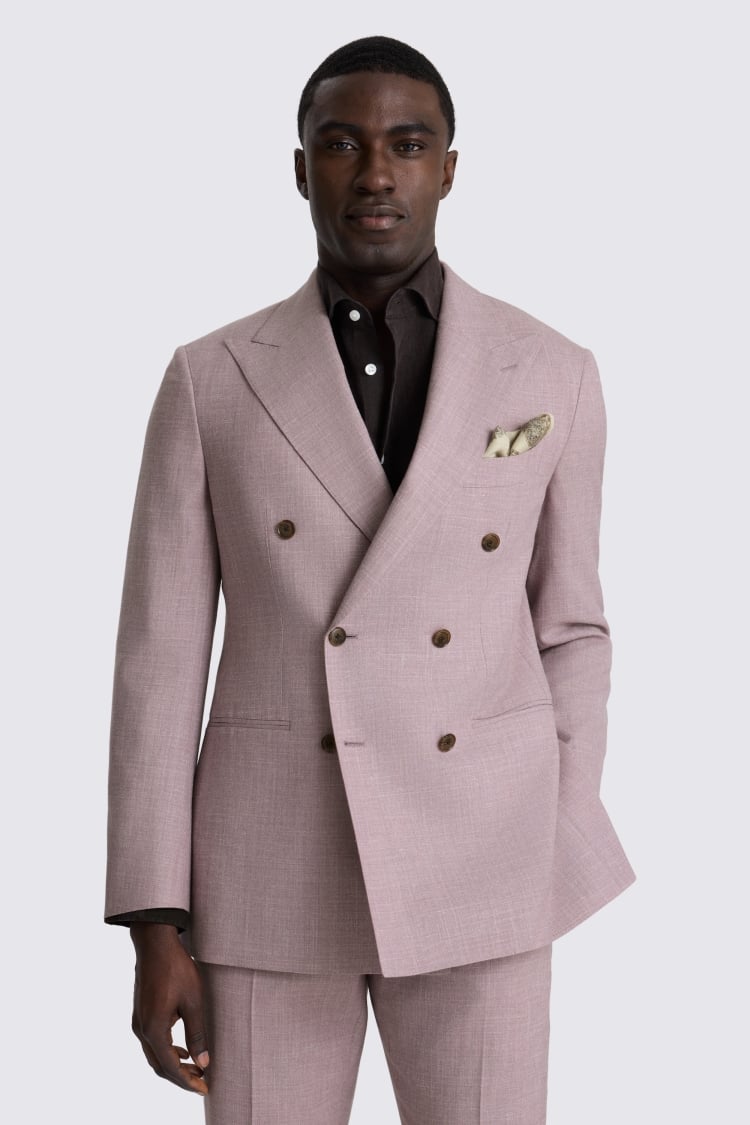 Italian Tailored Fit Mauve Suit