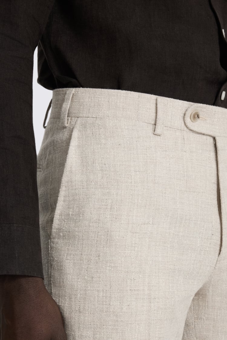 Tailored Fit Neutral Trouser