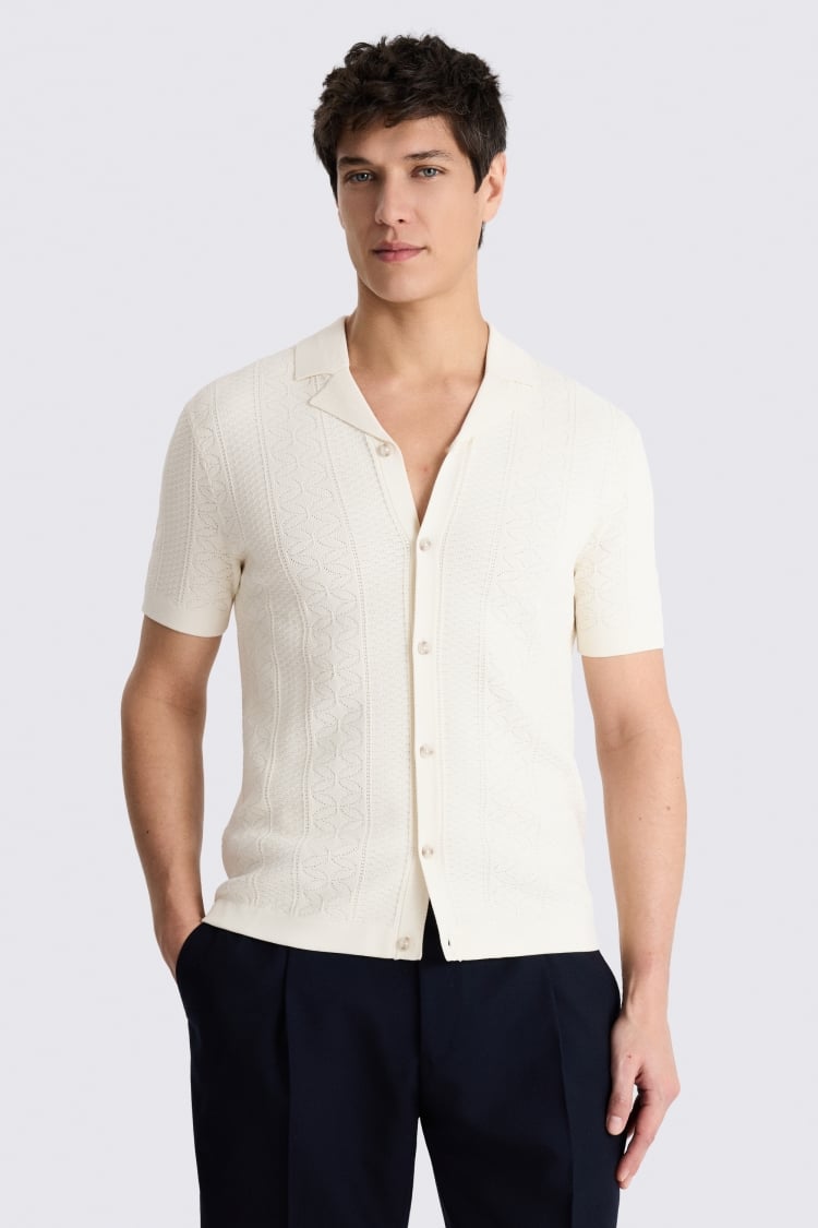 Off-White Pointelle Shirt