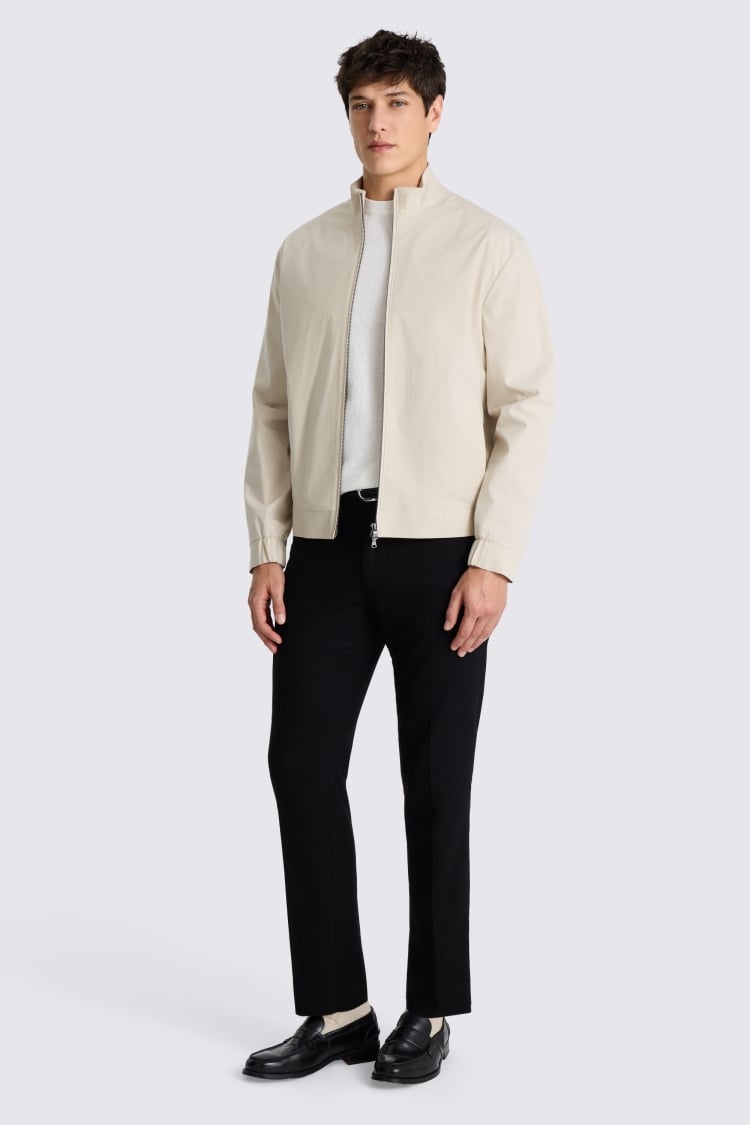 Light Camel Harrington Jacket 