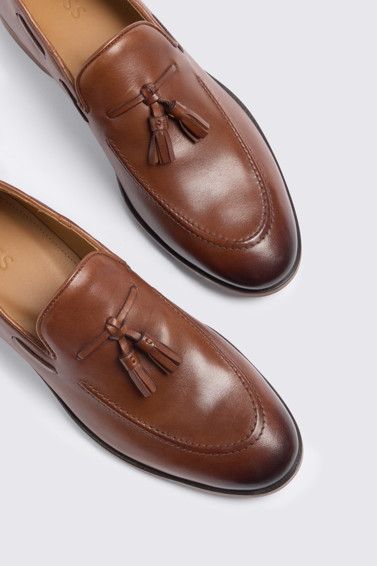 Highgate Brown Tassel Loafers