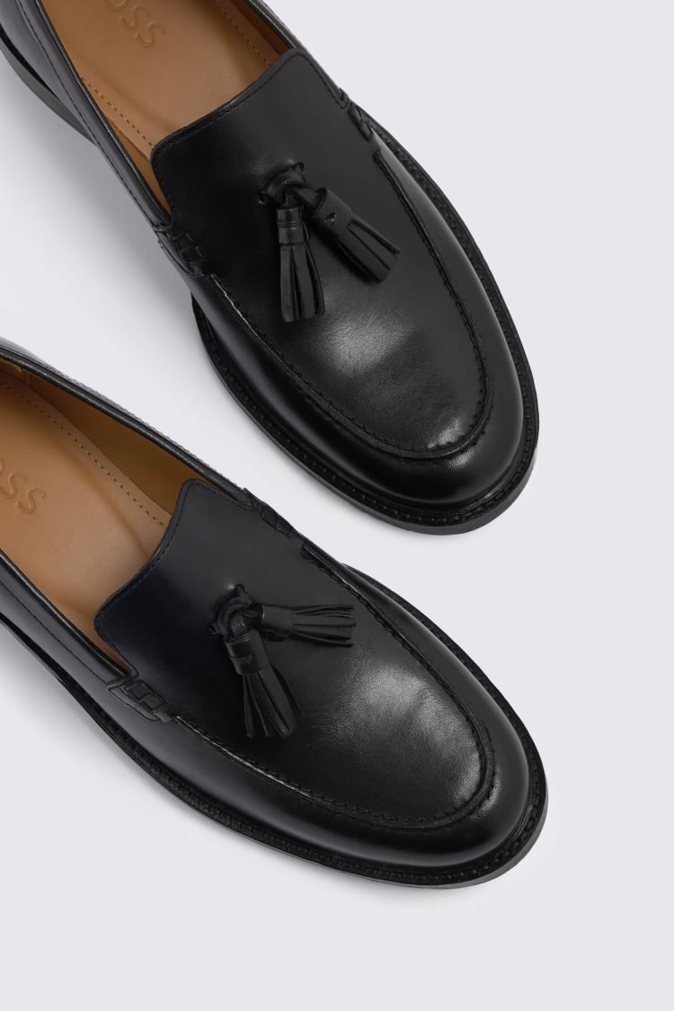 Finchley Black Leather Loafers