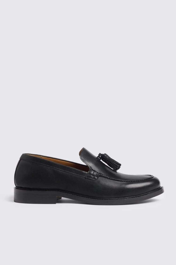 Finchley Black Leather Loafers
