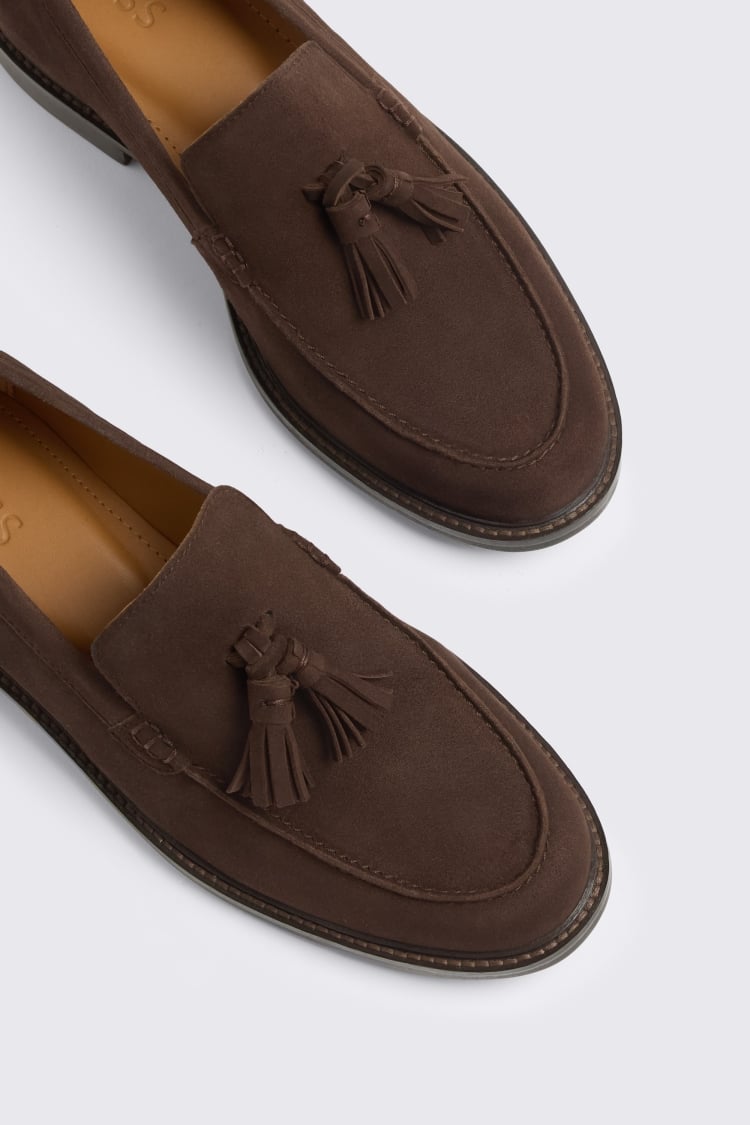 Finchley Brown Suede Loafers