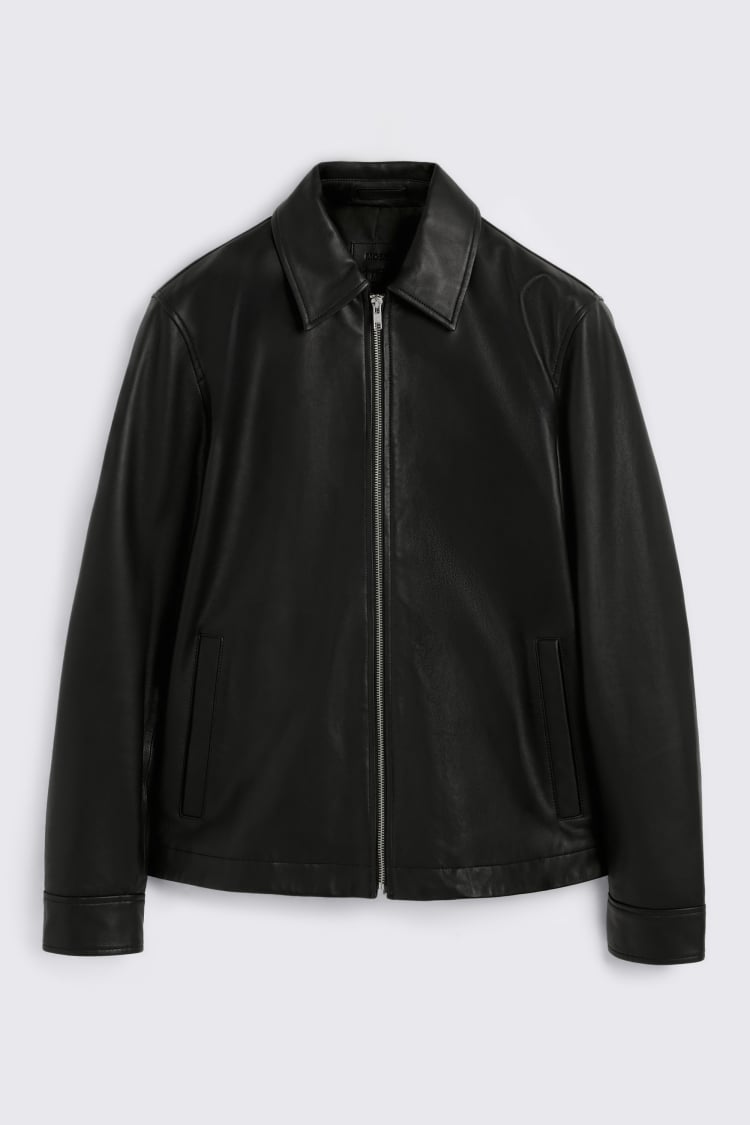 Black City Nappa-Leather Jacket