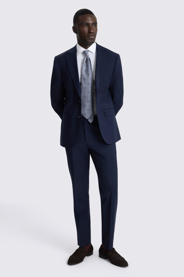 Slim Fit Ink Performance Suit Jacket 