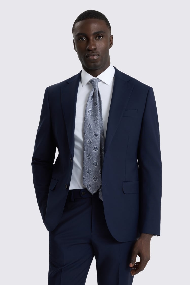 Slim Fit Ink Performance Suit Jacket 