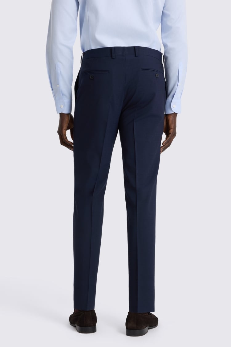 Slim Fit Blue Trouser