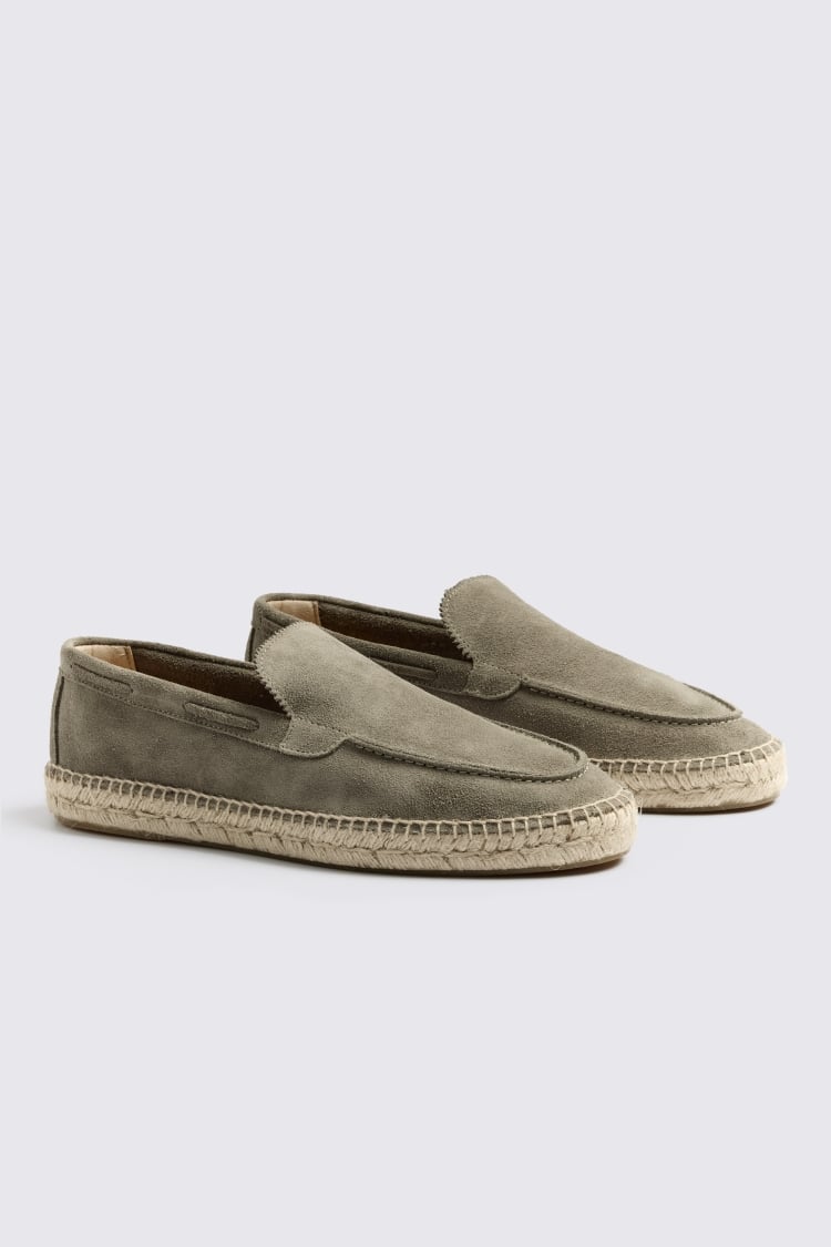 Spanish Suede Sage Espadrilles