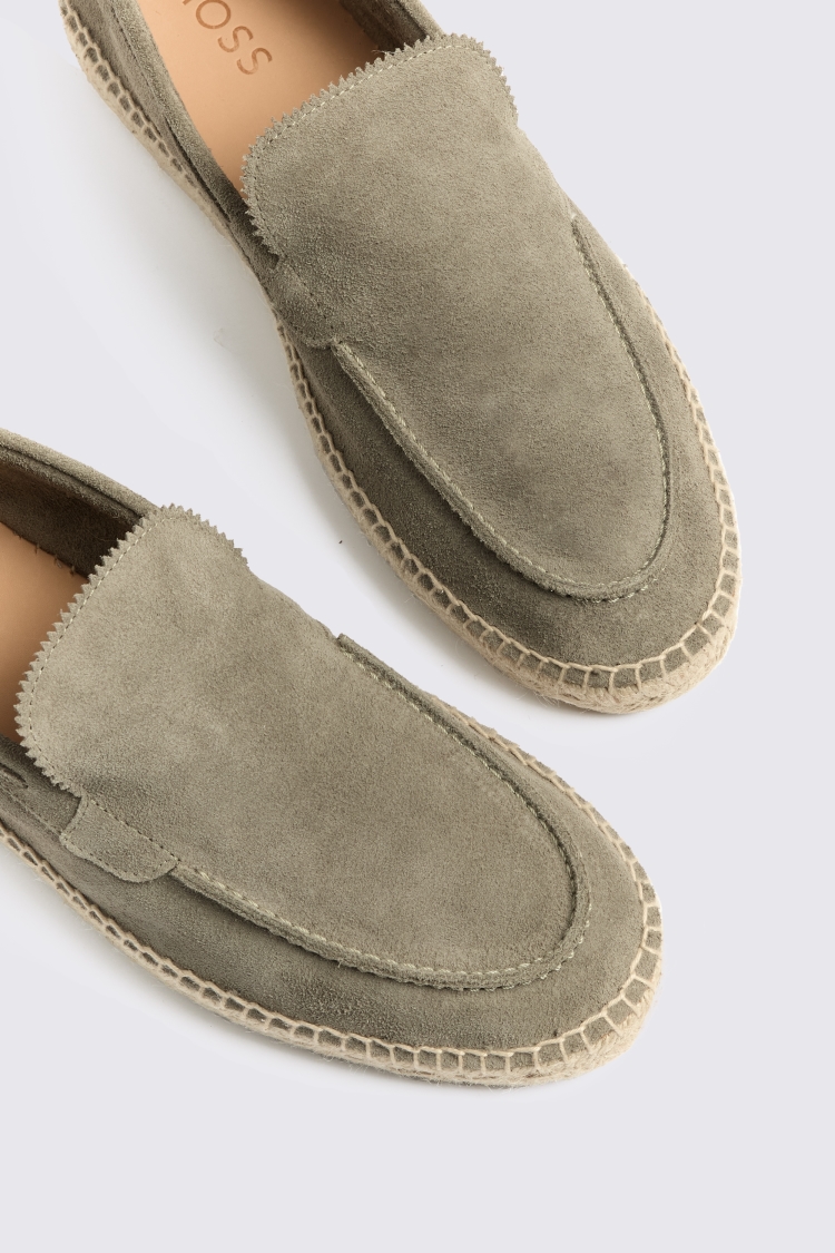 Spanish Suede Sage Espadrilles
