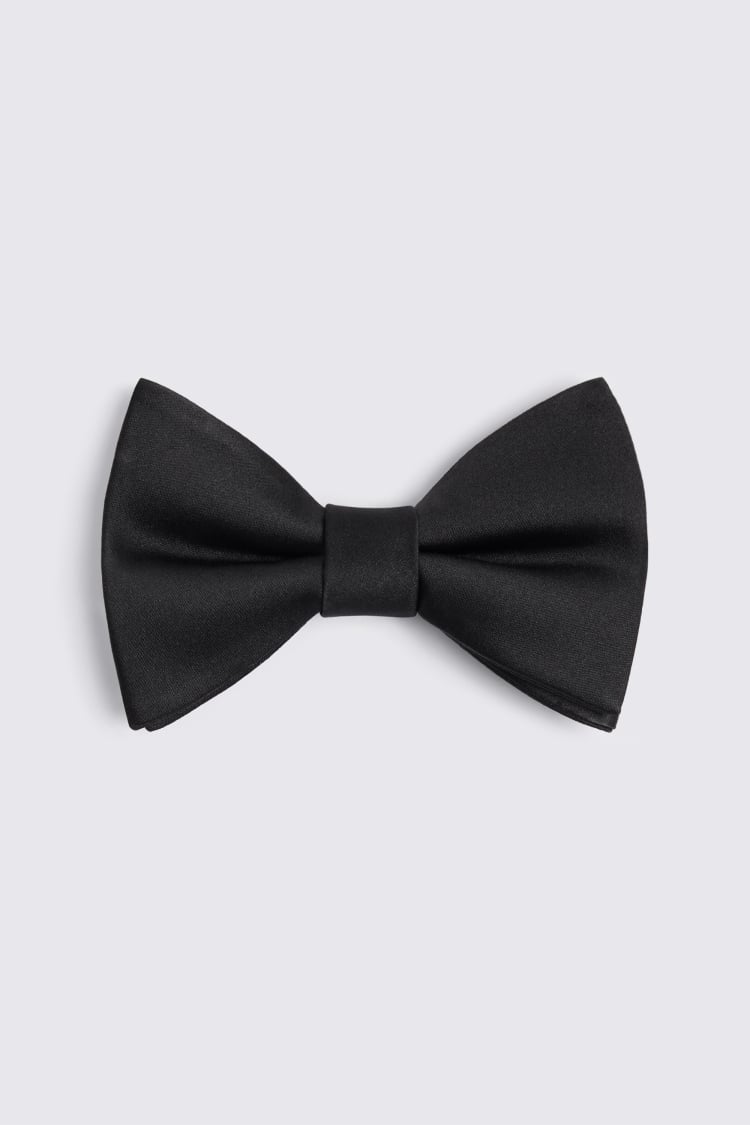 Black Ready Tie Bow Tie