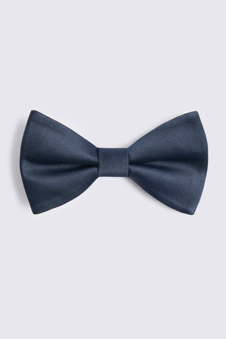 Navy Pre-Tied Bow Tie