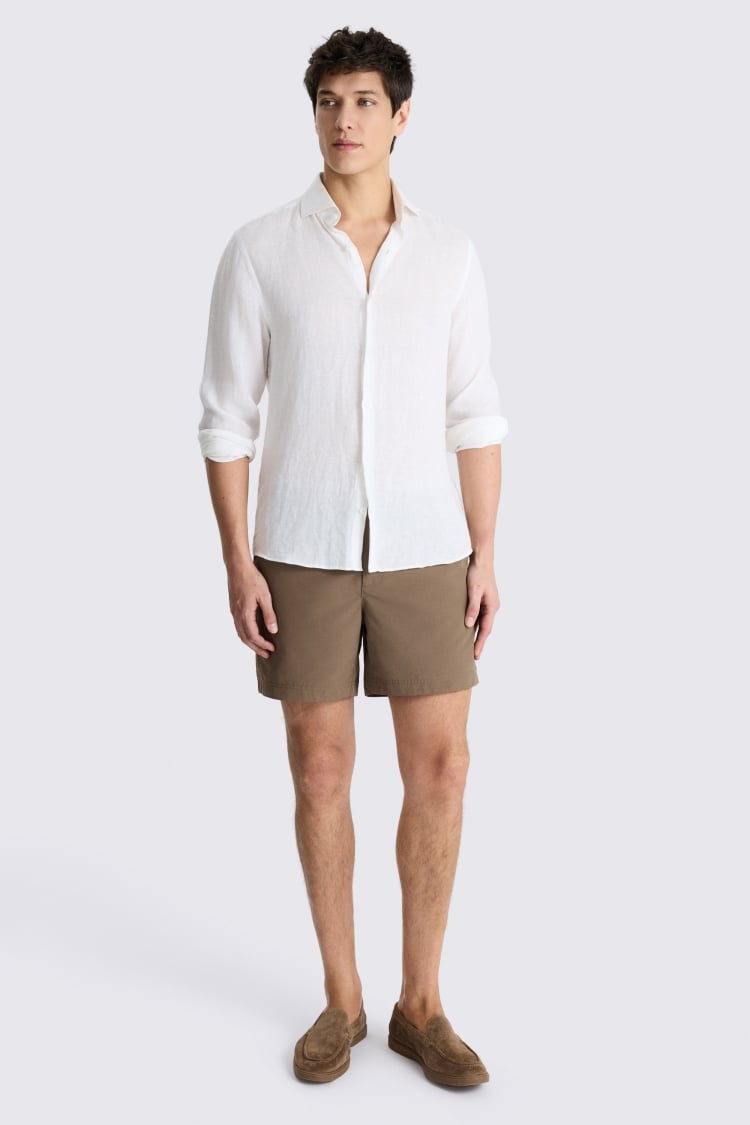 Taupe Smart Swim Short 