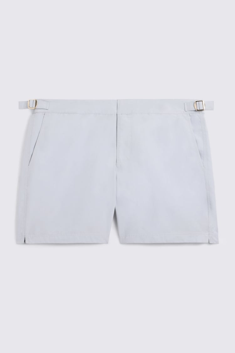 Pale Blue Smart Swim Short 
