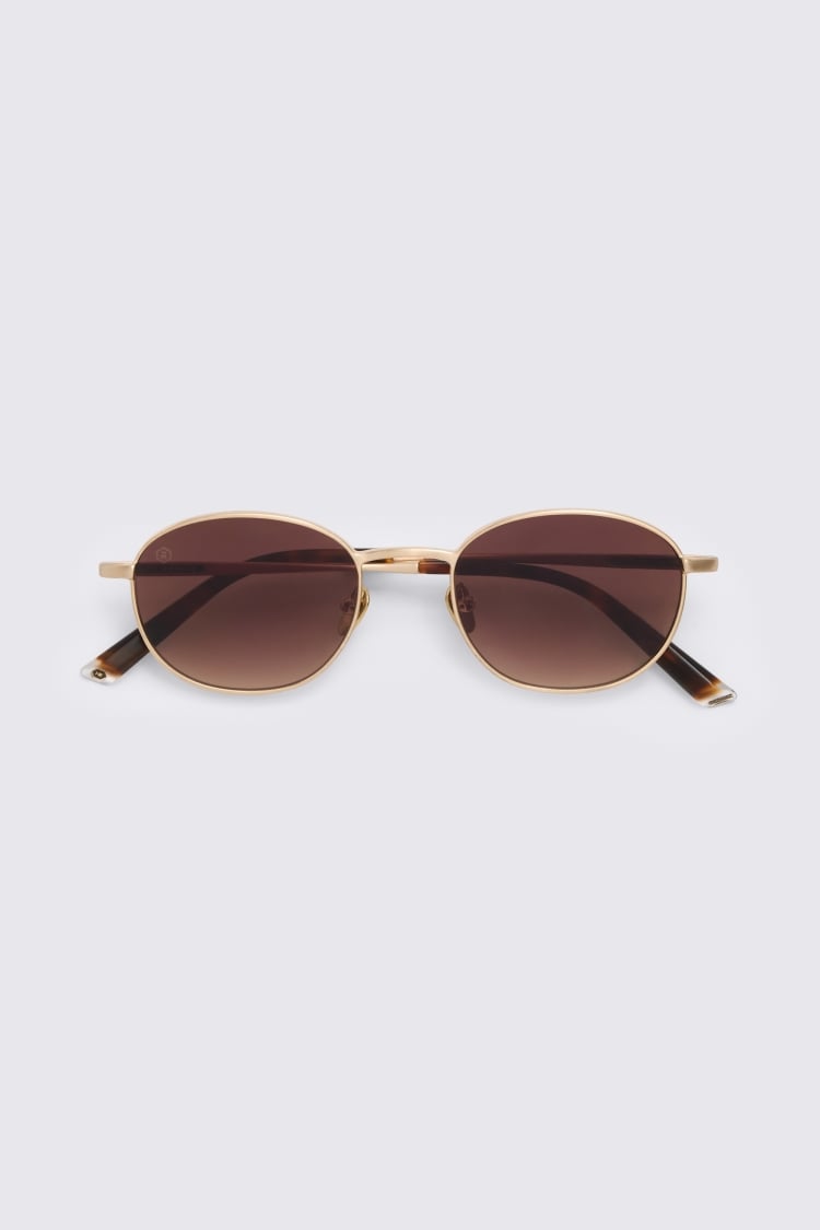 Gold Monarch Sunglasses