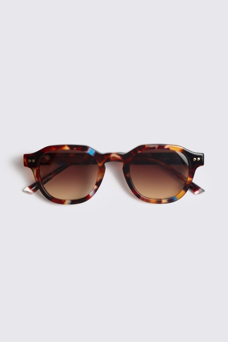 Blue Acetate Tortoise Regent Sunglasses