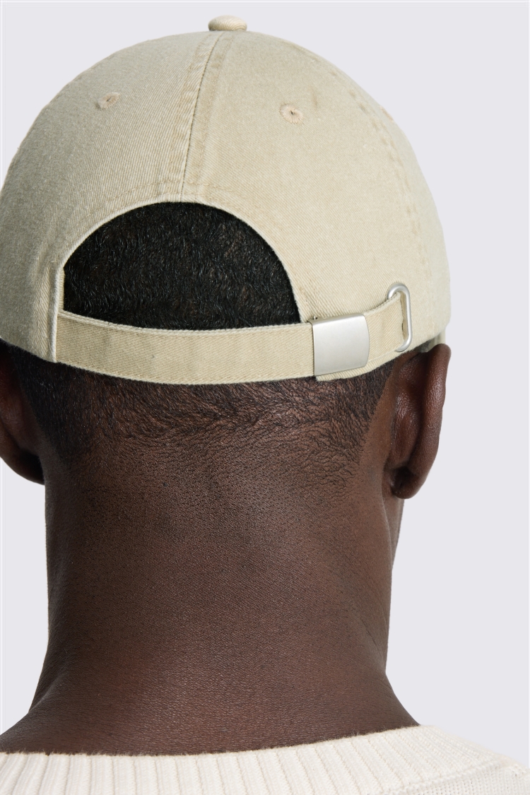 Taupe Washed Cotton Cap