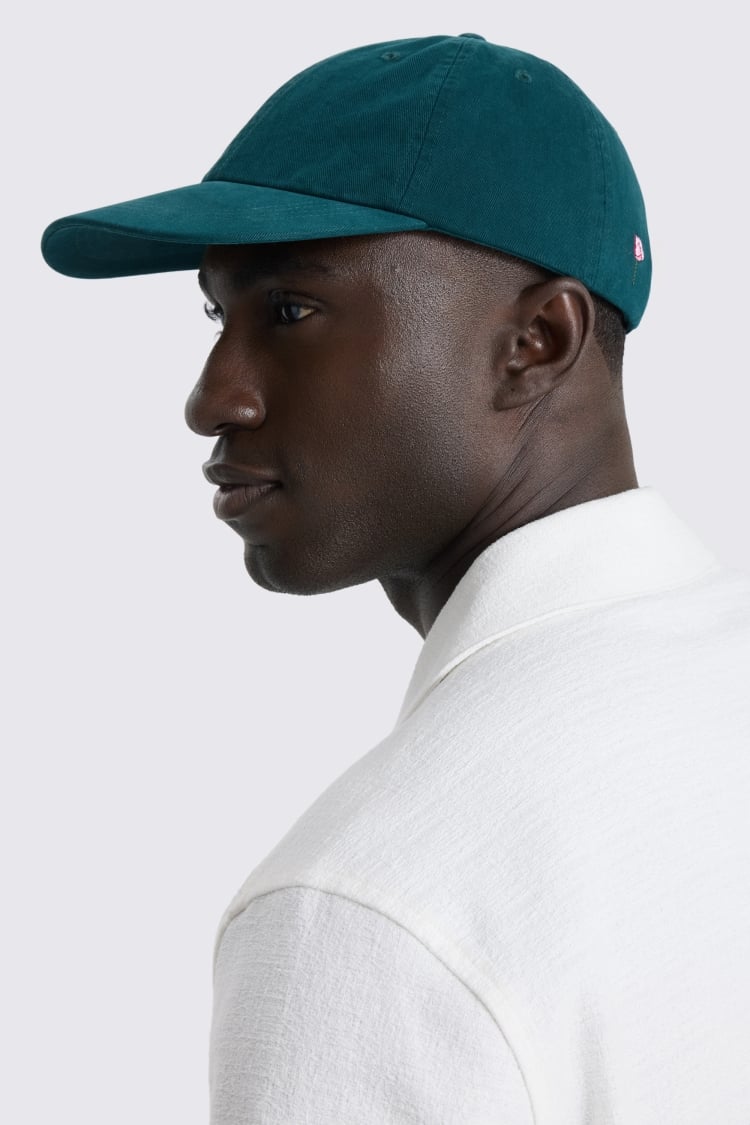 Emerald Pink Poppy Washed Cotton Cap