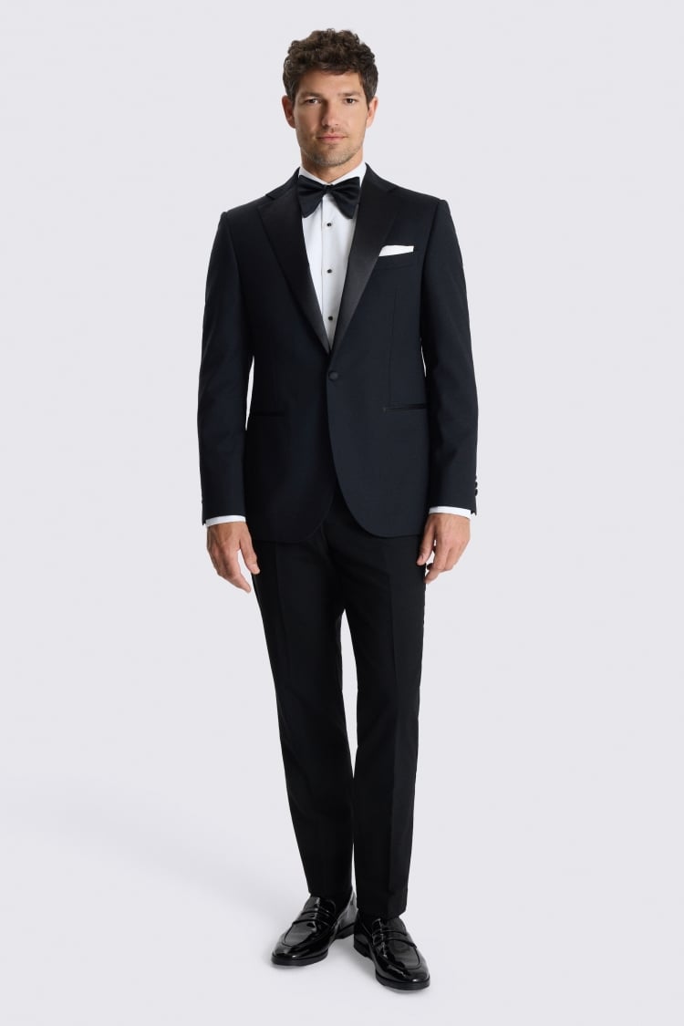 Tailored Fit Notch lapel Tuxedo Suit Jacket 