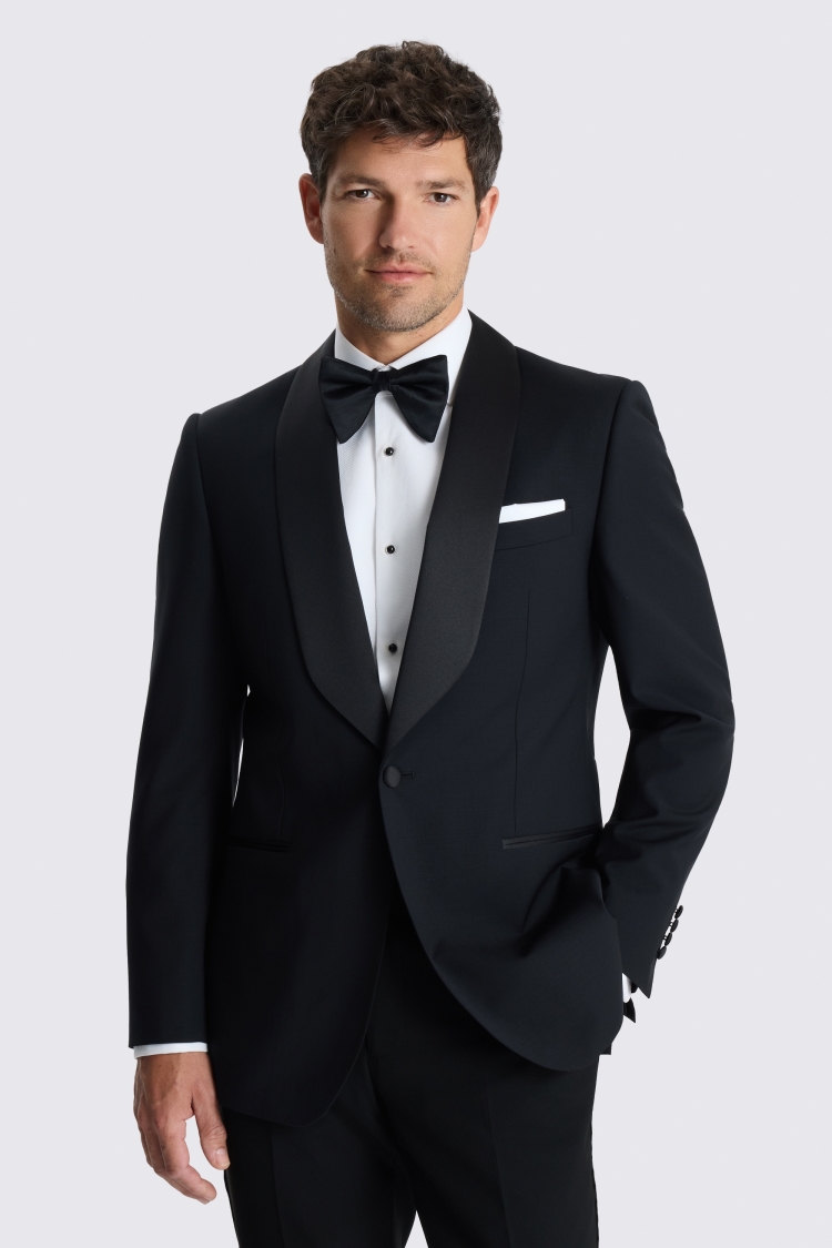 Tailored Fit Shawl lapel Tuxedo Suit Jacket 
