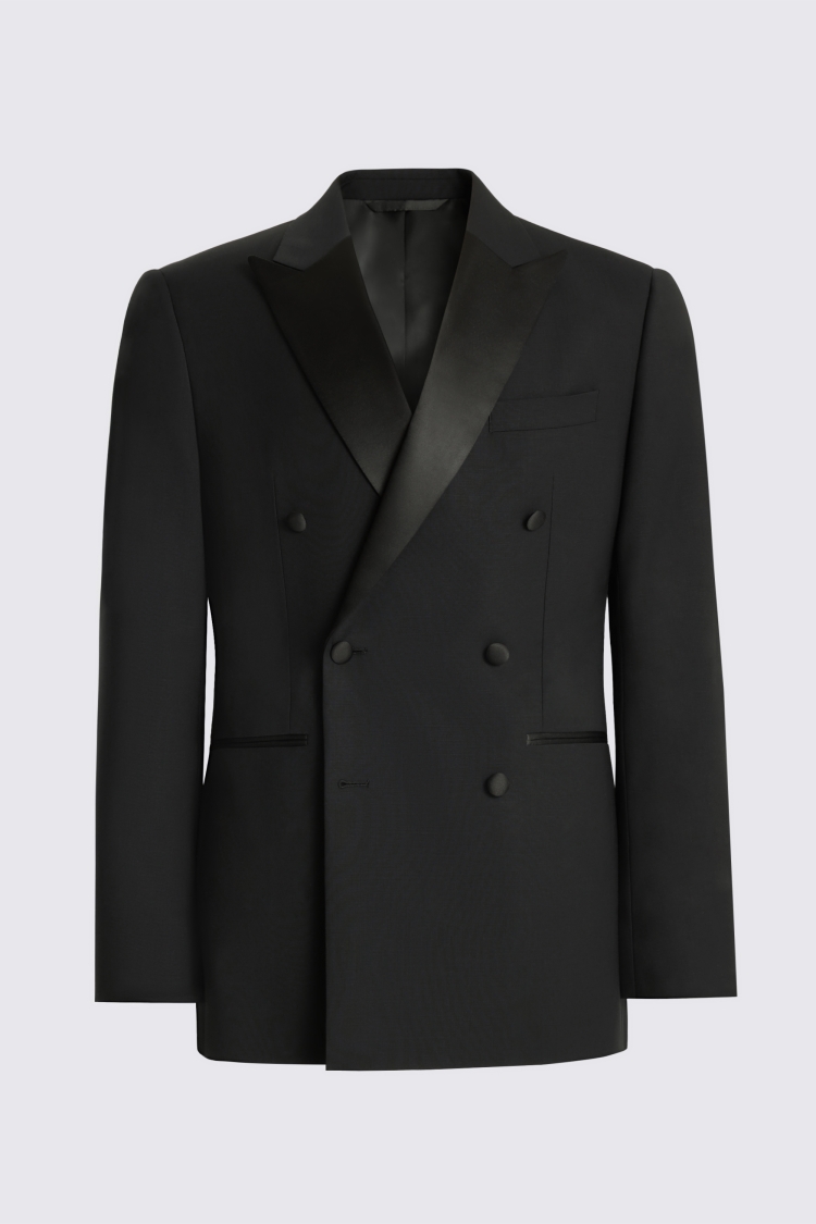 Tailored Fit Black Tuxedo Performance Suit