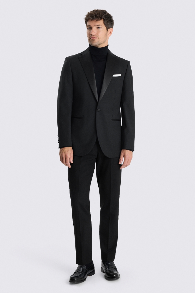 Regular Fit Notch lapel Tuxedo Suit Jacket