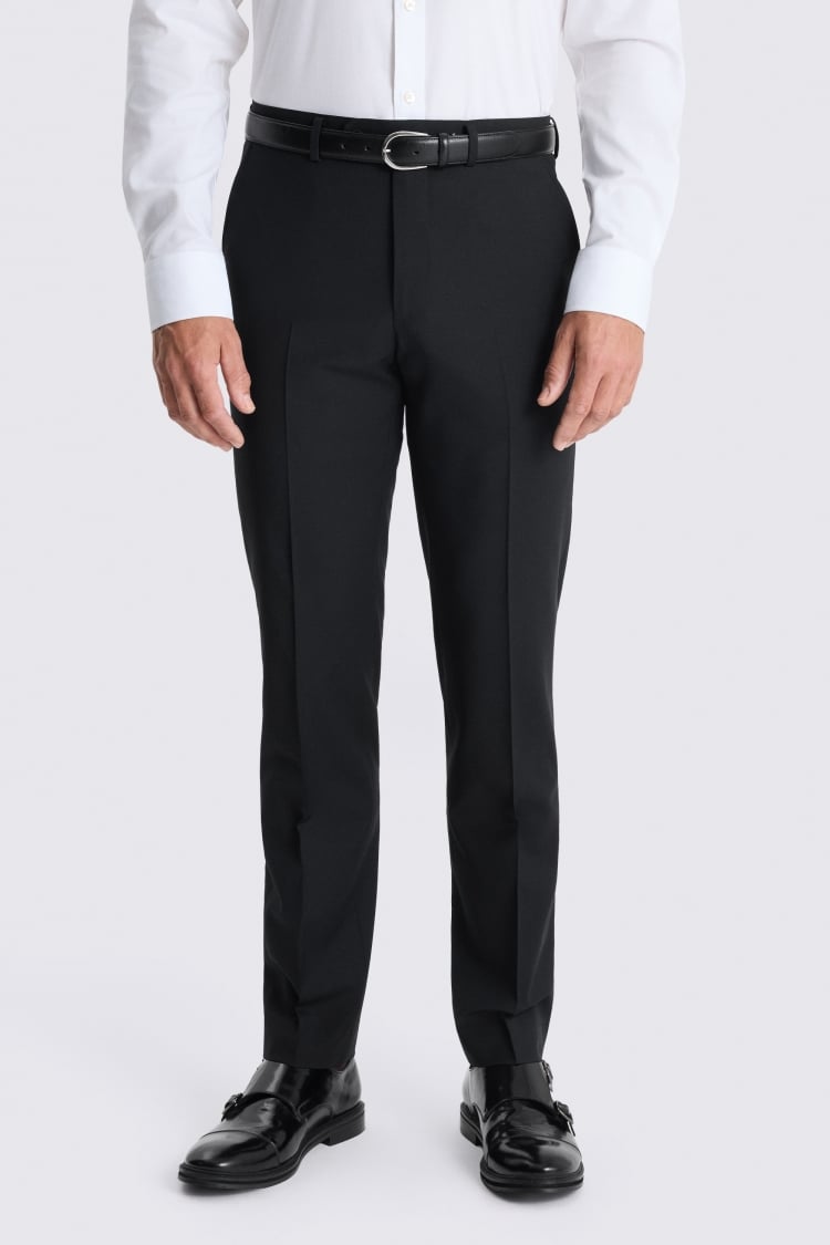 Tailored Performance Fit Black Pants