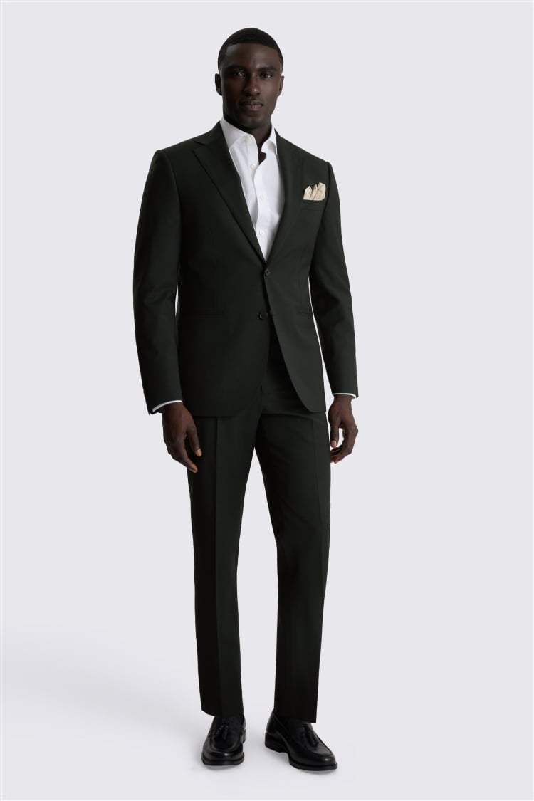Tailored Performance Dark Green Suit