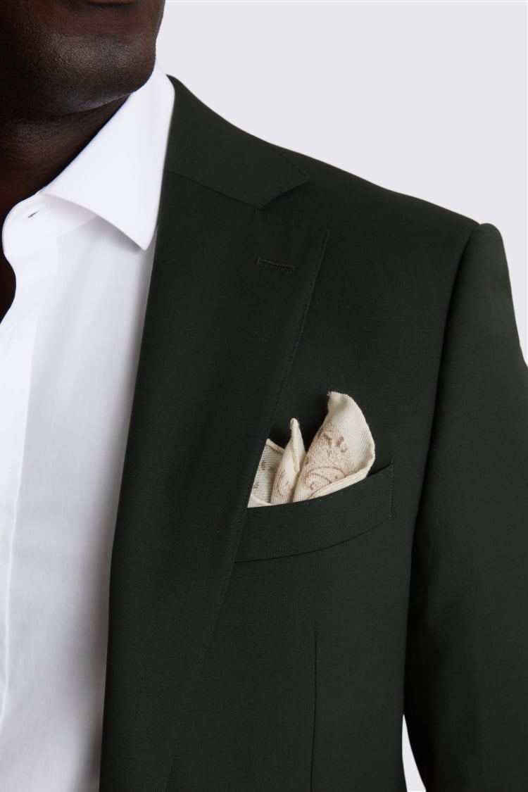 Tailored Performance Dark Green Suit